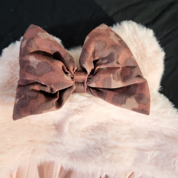 Disney Junior Minnie Faux Fur Zip Up Vest - Size 3T - Picture 4 of 6